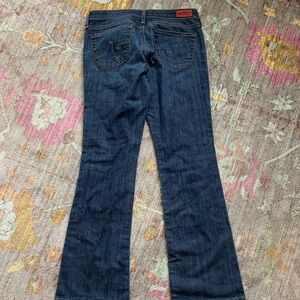 AG Adriano Goldschmied Dark Blue Boot Cut Jeans vintage